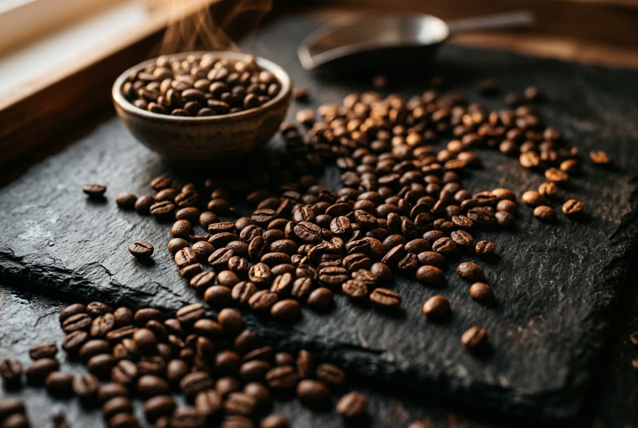 Premium coffee beans